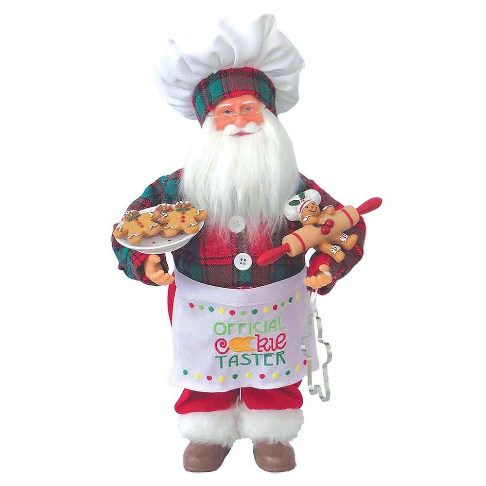 Santa's Workshop 15" Cookie Tasting Claus